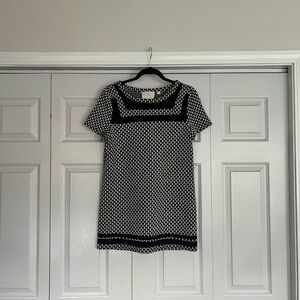 Anthropologie Geometric Shirt Dress